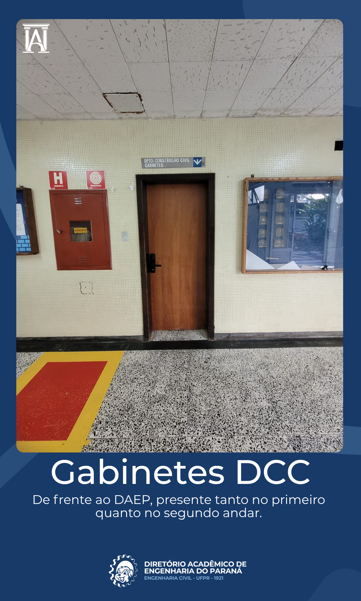 Gabinetes DCC (Departamento de Construção Civil)